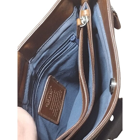 Relic Blue Canvas Messenger‎ Crossbody Bag/Purse - Picture 6 of 9